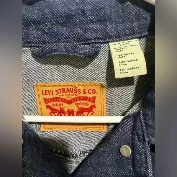 Levi’s Women’s‎ ORIGINAL TRUCKER JACKET Size S - Image 3