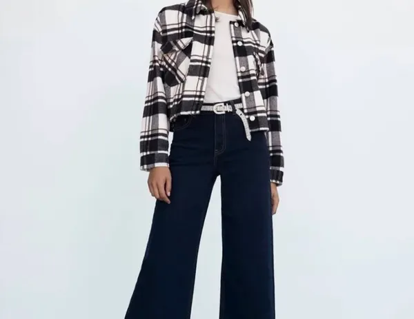 Zara Flannel Shacket  - Image 2
