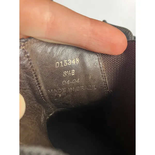 Cole‎ Haan Womens Black Leather Chelsea Heeled Ankle Boots Size 8.5 B - Image 7