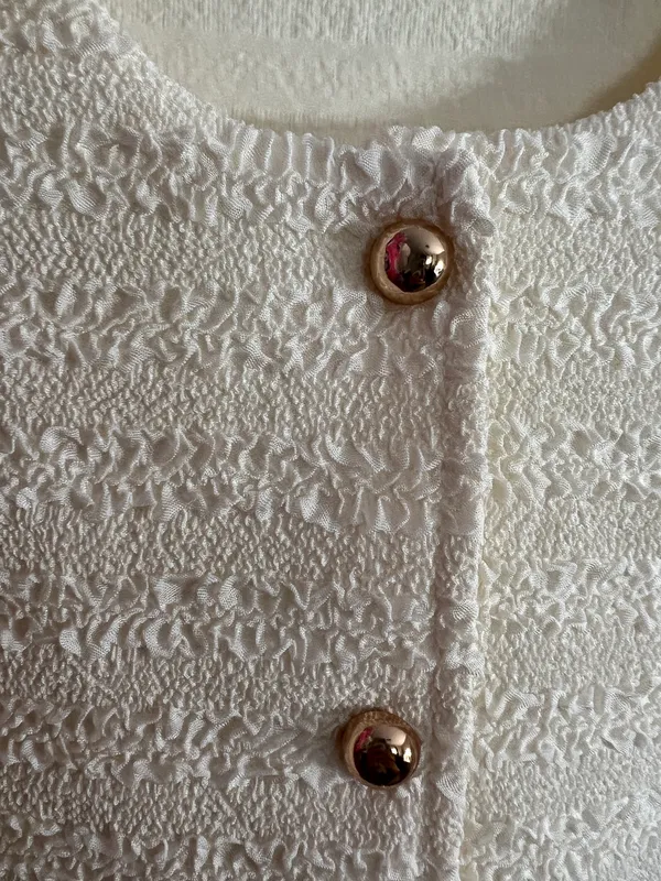 Cropped Top White Size M - Image 3