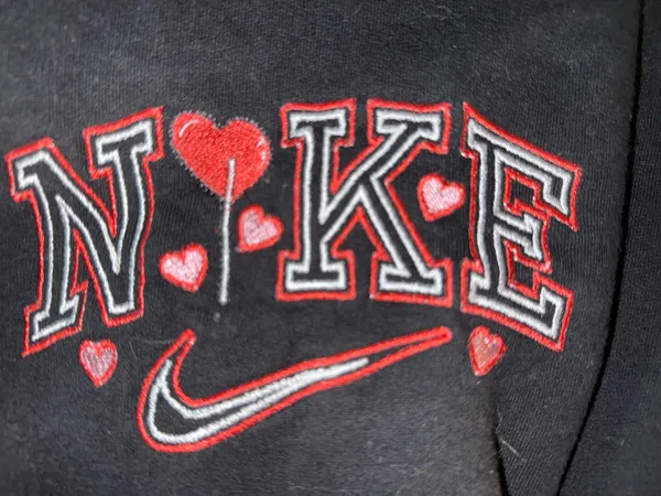 Custom Athletic Embroidered Crewneck - Image 3