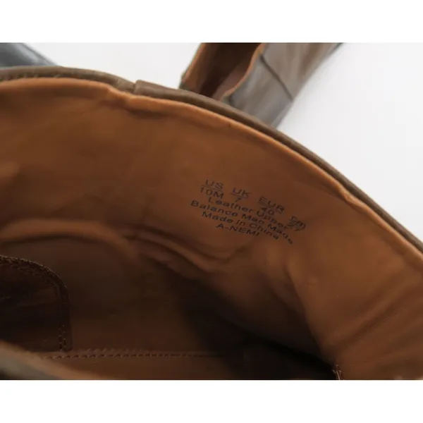 Sarto by Franco Sarto A-Nemi Olive Brown‎ Leather Ankle Boots Women 10M - Image 5