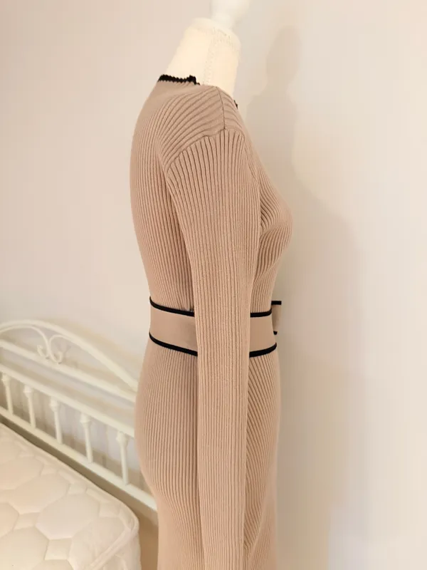 Dazy Dress Maxi Tan - Image 6