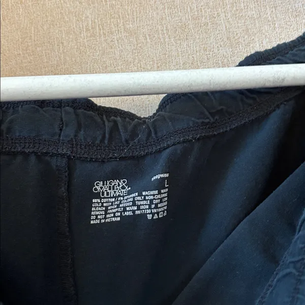 Men's Black Pants Size L - Image 3