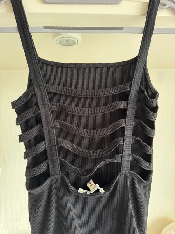 Black Bodysuit Express Thong - Image 3