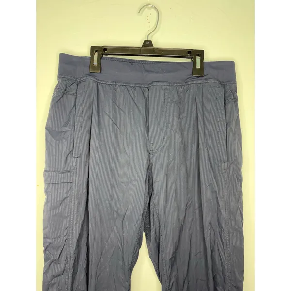 Lululemon Dance Studio Lined Pants Size Large Navy Athleisure Active - Image 2