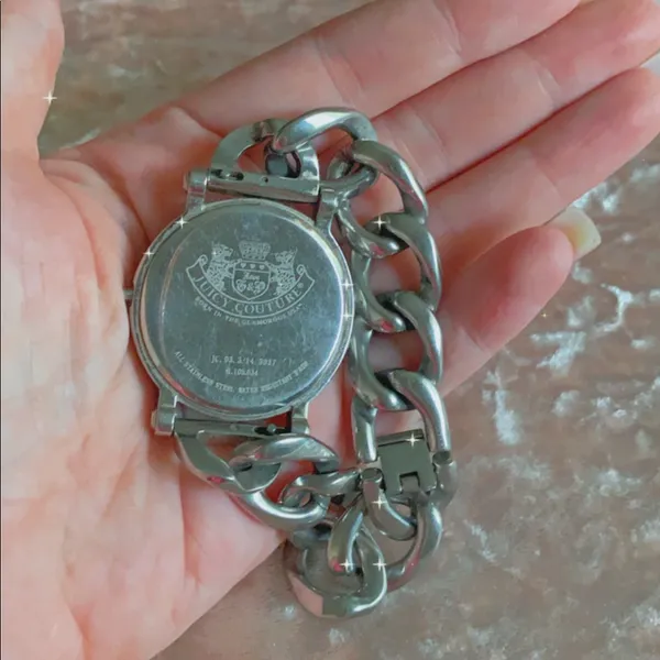 🍒JUICY COUTURE Stainless Steel silver watch - Image 8