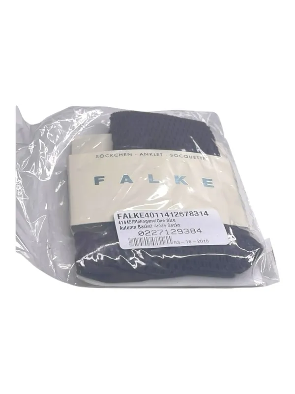new Falke ✽ Autumn Basket Fishnet Anklet Socks ✽ Mahogany ✽ One Size Fits All ✽ - Image 6