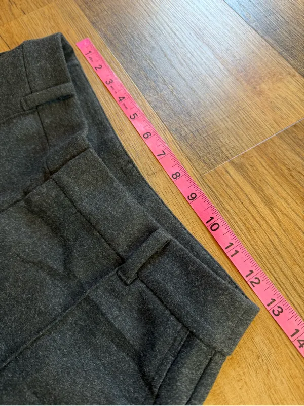 Uniqlo Wide Leg Women's Pants in Charcoal Gray Size S - Image 4
