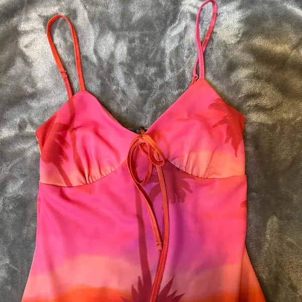 Cute summer sunset dress Pink Size XS - Image 3