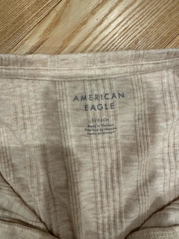 American Eagle Henley Long Sleeve - Image 2