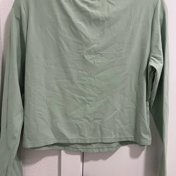 Women's Everyday Soft Long Sleeve Top - All In Motion Fern Green XL - Image 4