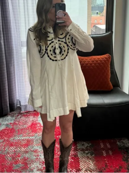 Free People Mirage Mini Dress - Image 3