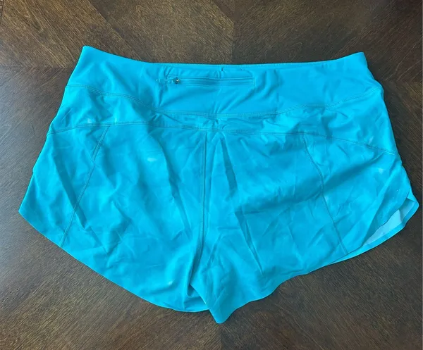 Athleta Run With It 3.5" Shorts Green XL - Image 2