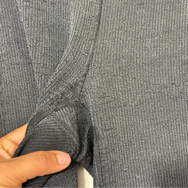 Lululemon Ribbed Softstreme Flare Pants Black Size 4 Lounge Yoga Athleisure - Image 13