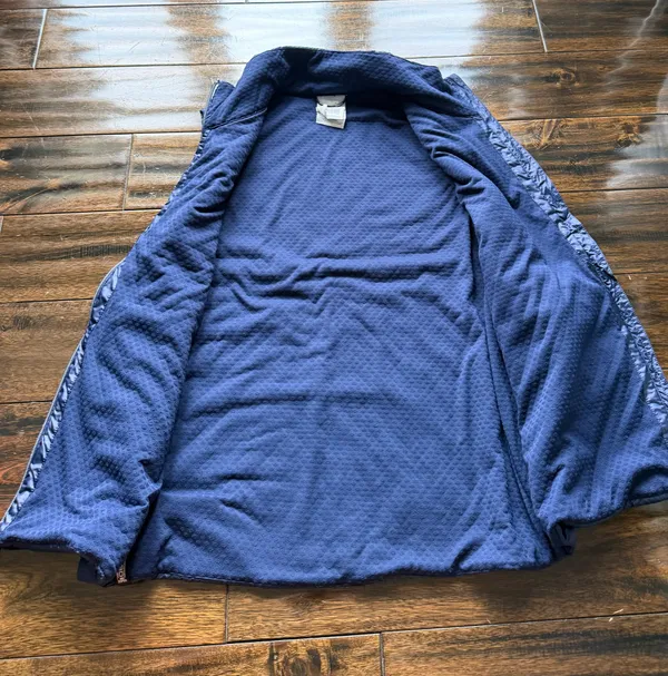 New Balance Navy Zip-up Vest - Image 3