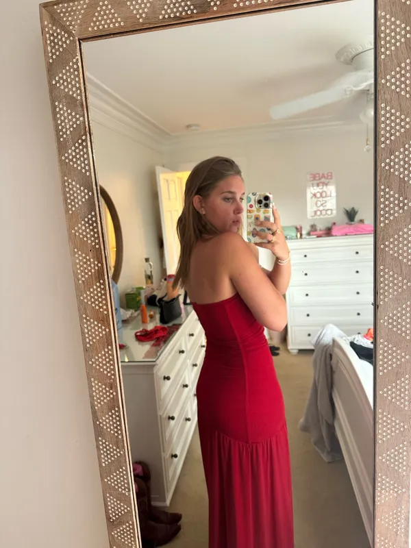 Red Beginning Boutique Dress - Image 5