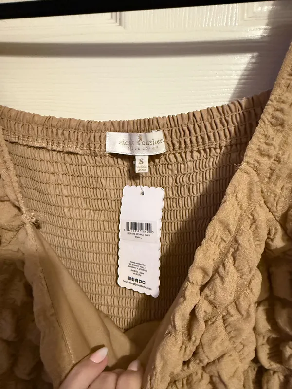 Simply southern textured bubble dress small/medium- nwt - Image 2