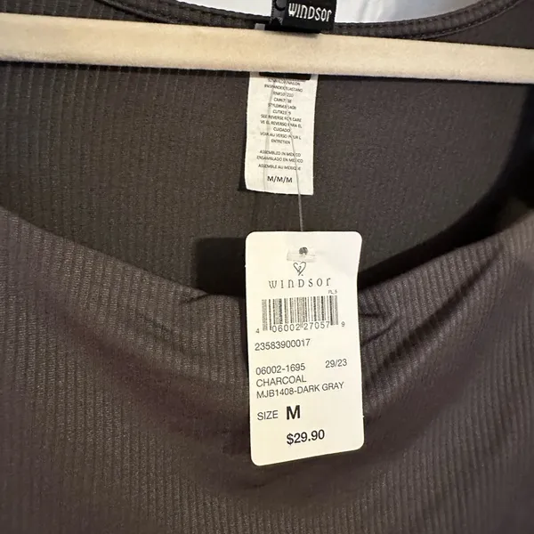 NWT Windsor Black Long Sleeve Bodysuit - Image 2