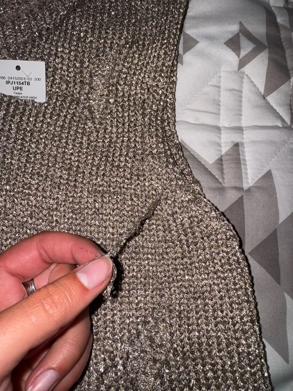 Emory Park Metallic Sweater Vest - Image 3
