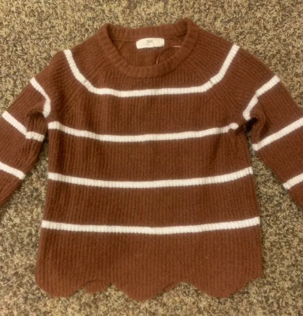 Pinque Rust Unique Sweatshirt - Image 2