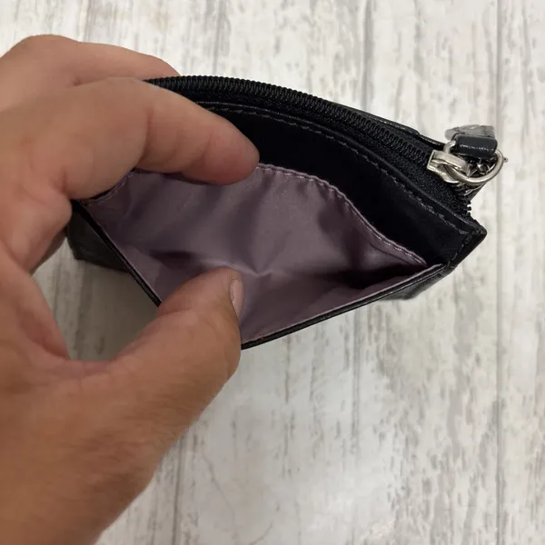 Coach Black Leather Card Wallet - Image 3