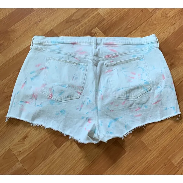 Abercrombie & Fitch‎ white Jean Shorts - Image 2
