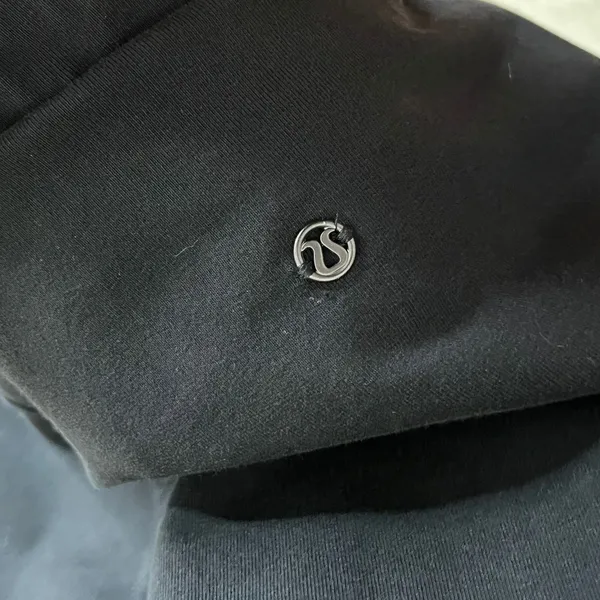 Lululemon Women's‎ Black Rulu Rally Wrap Long Sleeve Jacket with Thumbholes Sz 4 - Image 5