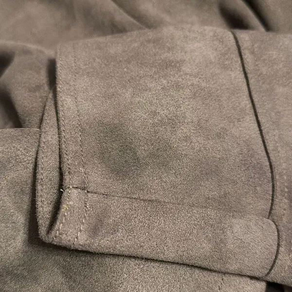 Philosophy Size 2X Faux Suede Open Front Jacket Ash Smoke nwt Read (6458) - Image 8