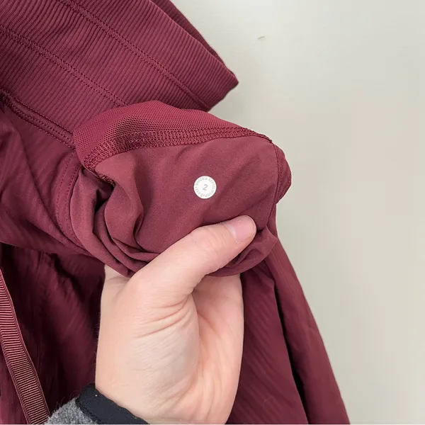 Lululemon Burgundy Maroon Dance Studio Jogger Pants Size 2 - Image 8