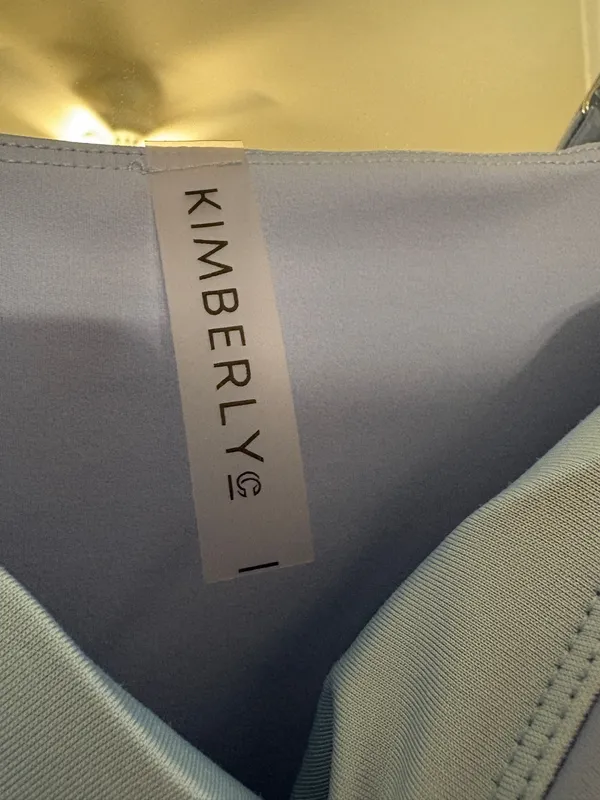 Kimberly C Powder Blue Athleisure Dress - Image 2