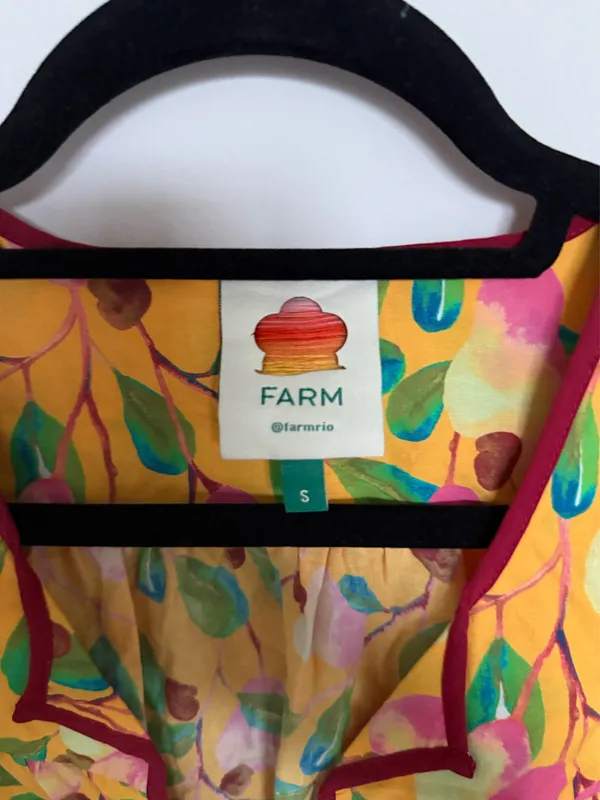 Farm Rio Cashew Blouse S - Image 6