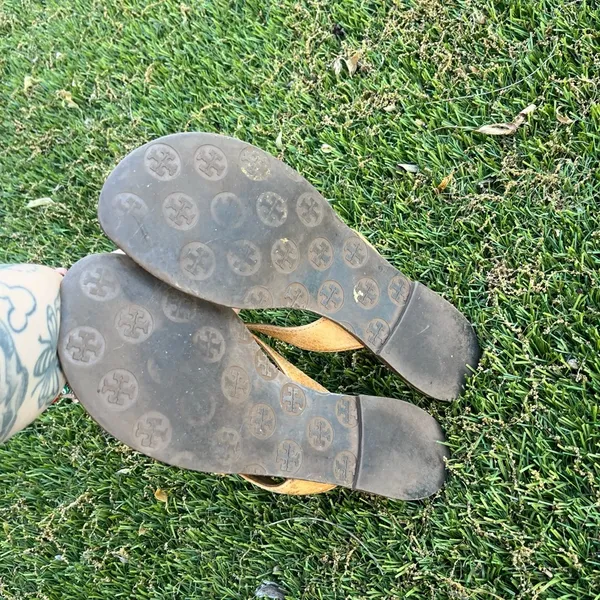 Tory Burch Thora Tan Thong Sandals - Image 5