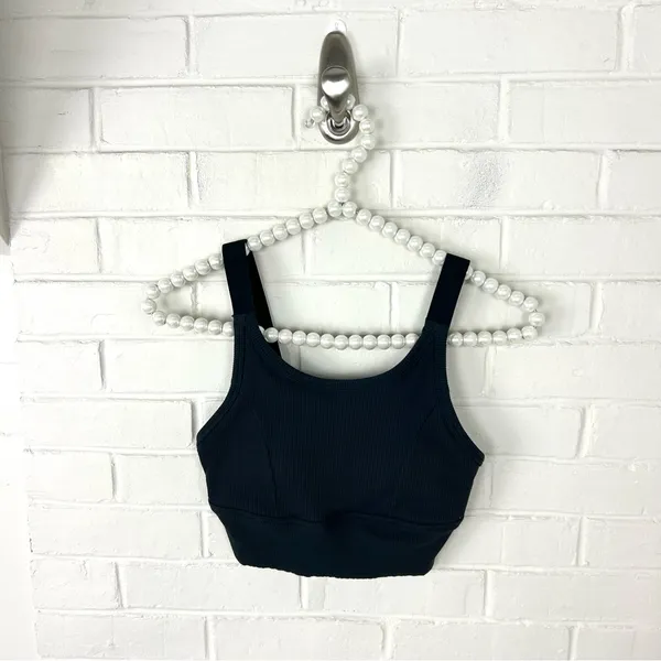 Aerie Offline Black Cardio Sweat Most Support Sports Bra Size S - Image 4