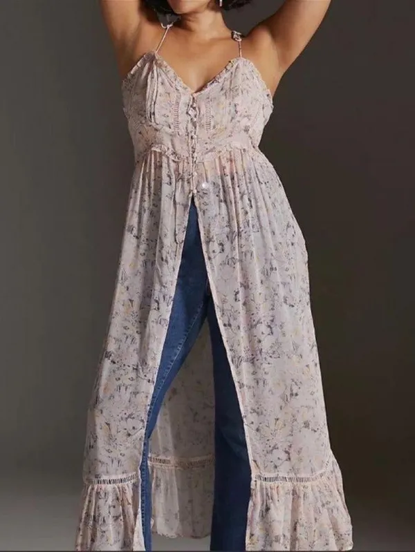 Anthropologie Sheer Curtain Top NEW Size Small - Image 6
