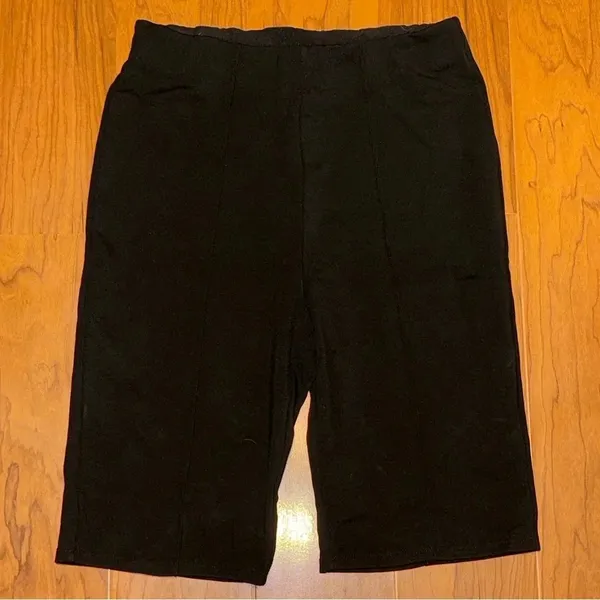 ANINE BING |‎ Toby Short Pull On Elastic Waist Black size Small - Image 5