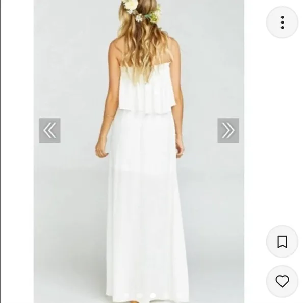 Show Me Your Mumu NEW Hacienda White Maxi Dress - Image 4