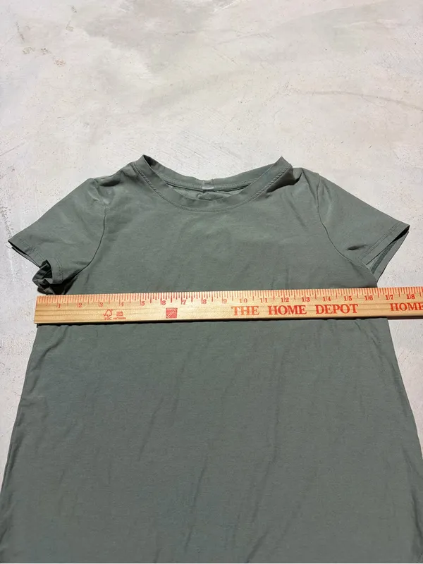 Beyond Yoga Short Sleeve Crew Tee green XS - Image 3