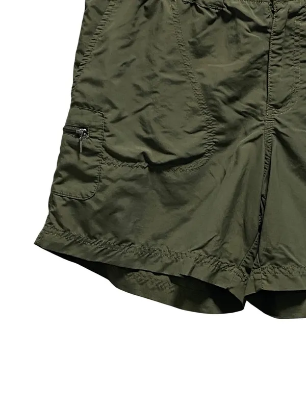 Columbia Y2K Womens Outdoor Shorts Olive Green Size S Summer Hiking Gorpcore - Image 5
