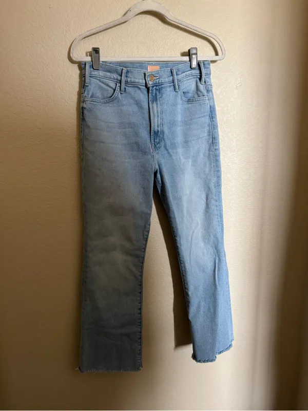 MOTHER The hustler ankle fray jeans size 29 in lost art - Image 4