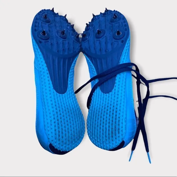 Nike Blue Racing Cleats Women Sneakers Size 9 - Image 6
