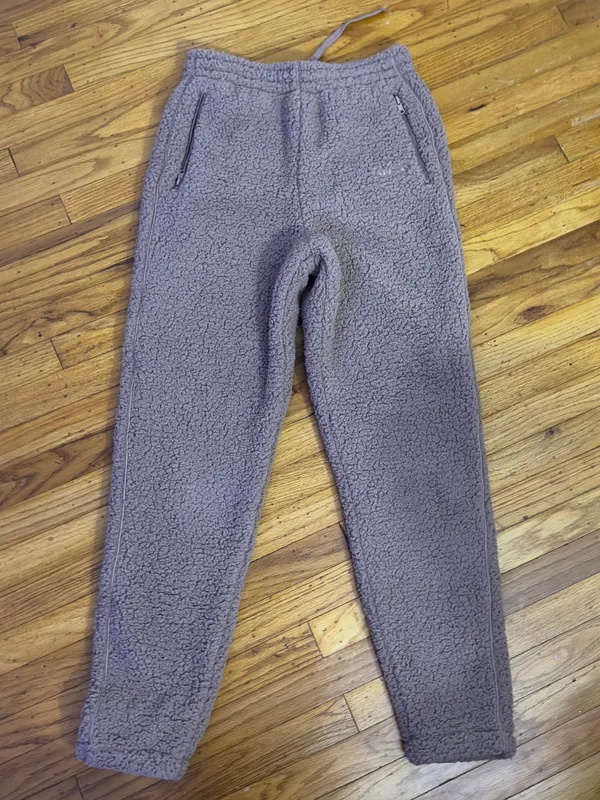 SKIMS Teddy Track Pants in Tigers Eye - Image 4
