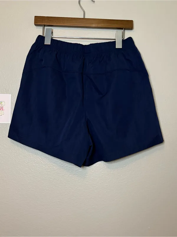 Aerie summer shorts dark blue windbreaker material beach outdoor casual S nwt - Image 2