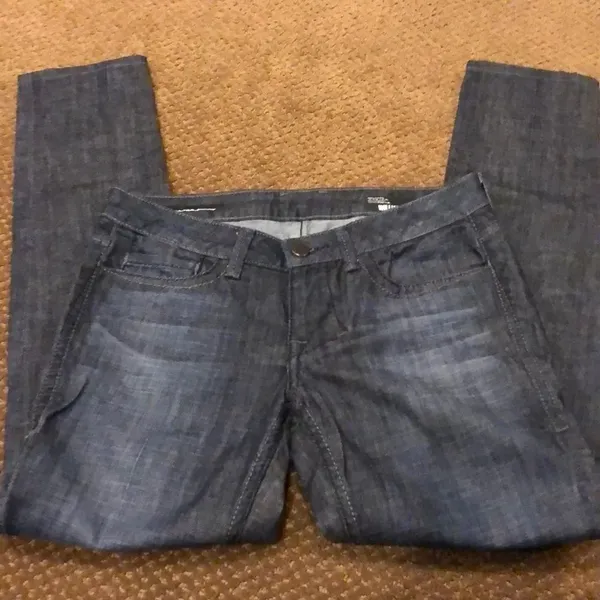 William Rast Rhinestone Pockets Blue Skinny Jeans - Image 3