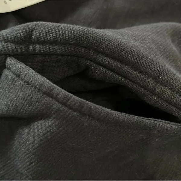 Good American Oversized Black Leo Sweatpants(Size 1,Small) - Image 6