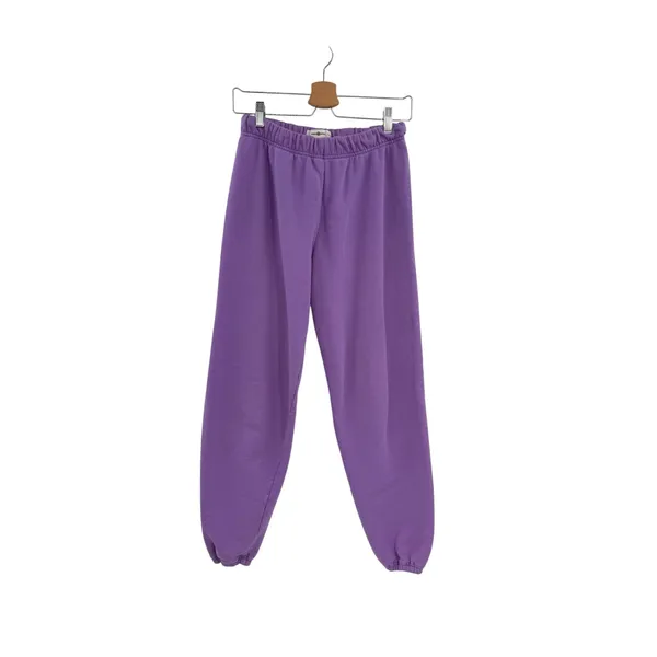 Tory‎ Sport Purple French Terry Jogger Sweatpants Elastic Waist Size XS - Image 3
