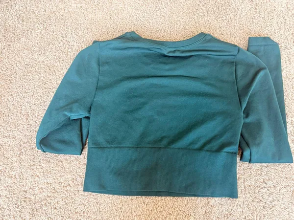 OFFLINE by Aerie Cropped Seamless Ribbed Long Sleeve - Image 3