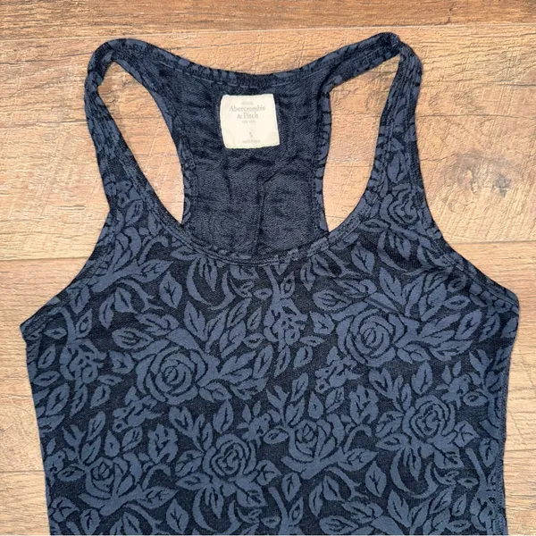 Abercrombie & Fitch Racerback Floral Print Tank Too - Image 2