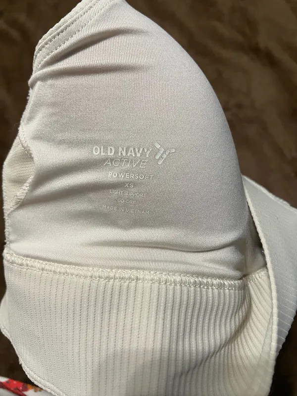 Old Navy Active Light Support PowerSoft Ribbed Sports Bra - Image 5