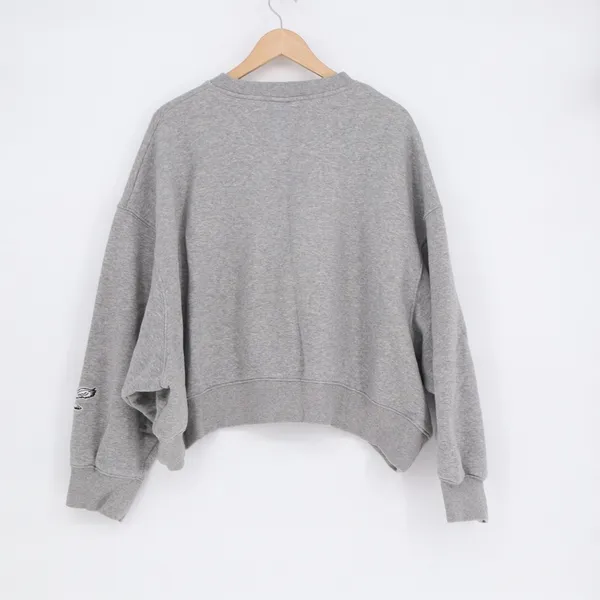 Philadelphia Eagles Sweatshirt Womens Large Gray New Era Long Sleeve Pullover - Image 5